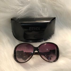 Fendi Sunglasses Brown Gradient Frame